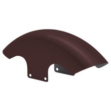 Black Cherry 19" Chopped Front Fender for Harley® Touring '96-'24