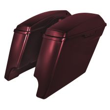Black Forest Harley® Touring Dual Cut Stretched Saddlebags from hogworkz