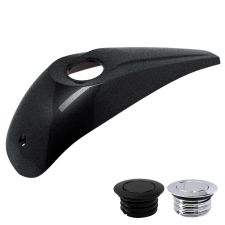Black Pearl Low Profile Tank Topper™️ Dash Console for Harley-Davidson® Touring '08-'24
