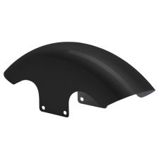 Black Pearl 19" Chopped Front Fender for Harley® Touring '96-'24