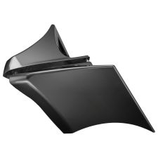 Black Tempest Scoop Daddy Stretched Side Covers for Harley® Touring '14-'24
