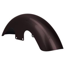 Blackened Cayenne 19" Mid-Length Front Fender for Harley® Touring '96-'24