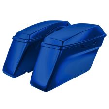 Blue Max Pearl Harley Touring Standard Saddlebags from HOGWORKZ angle