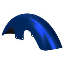 Blue Max Pearl 19" Mid-Length Front Fender for Harley® Touring '96-'24