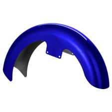 Candy Cobalt Blue 19 inch Wrapped Front Fender for Harley® Touring motorcycles from HOGWORKZ® front