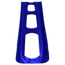 Candy Cobalt Blue Chin Spoiler for Harley Touring from HOGWORKZ front