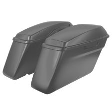 Charcoal Pearl Harley Touring Standard Saddlebags from HOGWORKZ angle