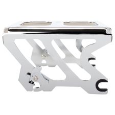 Chrome Solo Tour Pack Mount for Harley® Softail Low Rider / Sport Glide from HOGWORKZ