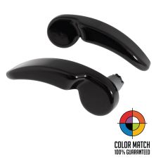 Color matched Saddlebag lid levers for Harley Touring motorcycles from HOGWORKZ