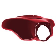 Crimson Red Sunglo Batwing outer fairing for Harley® Touring 96-13 from HOGWORKZ angle