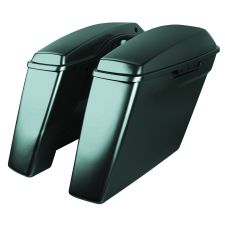  Stretched Saddlebags from HOGWORKZ® left angleDeep Jade Pearl Harley® Touring Dual Blocked Extended 4 Stretched Saddlebags from HOGWORKZ® backDeep Jade Pearl Harley® Touring Dual Blocked Extended 4Deep Jade Pearl Harley® Touring Dual Blocked Extended 4" 