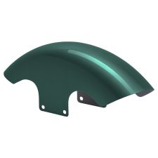 Deep Jade Pearl 19" Chopped Front Fender for Harley® Touring '96-'24