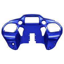 Fathom Blue Harley Road Glide Front Inner Fairing from HOGWORKZ front view