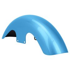 Fathom Blue 19" Mid-Length Front Fender for Harley® Touring '96-'24