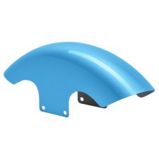Frosted Teal 19" Chopped Front Fender for Harley® Touring '96-'24