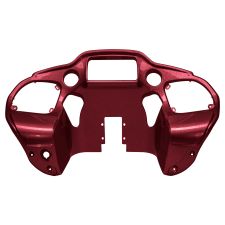 Hard Candy Hot Rod Red Flake Harley Road Glide Front Inner Fairing from HOGWORKZ front view