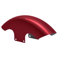 Hard Candy Hot Rod Red Flake 19" Chopped Front Fender for Harley® Touring '96-'24