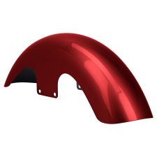 Heirloom Red 19" Mid-Length Front Fender for Harley® Touring '96-'24