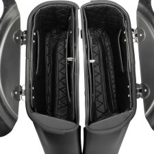 Indian Saddlebag Liners with Black Stitching from HOGWORKZ