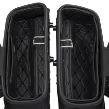 HOGWORKZ® OEM Harley® Softail Heritage Saddlebag Liners with black stitching 