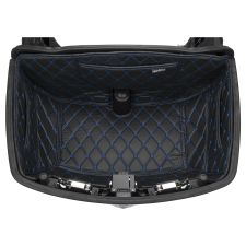 HOGWORKZ® OEM Indian® Tour Pack Liner Black with Blue Stitching