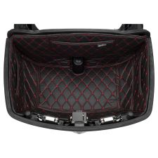 HOGWORKZ® OEM Indian® Tour Pack Liner Black with Red Stitching