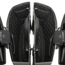 Saddlebag Liners for Harley® CVO '23+ in Black with Black Stitching from HOGWORKZ® 