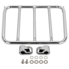 Chrome Luggage Rack Add-On for Harley® Fat Boy / Breakout  from HOGWORKZ