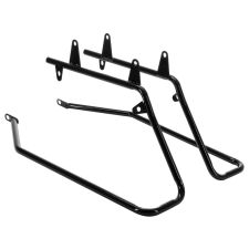 Harley® Softail Conversion Brackets for '84-'17 Touring Saddlebags in Black  from HOGWORKZ