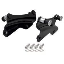 Black 4-Point Docking Hardware Kit for Harley® Touring '14-'23 | Replaces PN 52300353 with hardware 