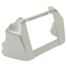Birch White Oil Cooler Cover for Harley® Touring '17-'24