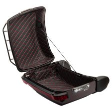 HOGWORKZ® '14-'22 OEM King Tour Pack Liner with Black w/ Red Stitching open