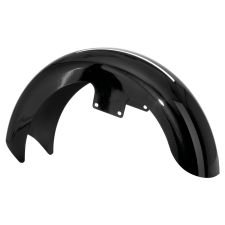 Vivid Black 19 inch Wrapped Front Fender for Harley® Touring motorcycles from HOGWORKZ® front