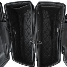 Indian Saddlebag Liners Black Stitching from HOGWORKZ top view