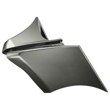 Industrial Gray Scoop Daddy Stretched Side Covers for Harley® Touring '14-'24