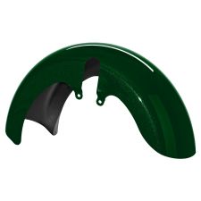 Kinetic Green 18 Wide Fat Tire Front Fender for Harley® Touring motorcycles from HOGWORKZ® front