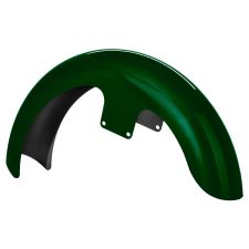 Kinetic Green 21 inch Wrapped Front Fender for Harley® Touring motorcycles from HOGWORKZ® front