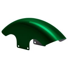 Kinetic Green 19" Chopped Front Fender for Harley® Touring '96-'24