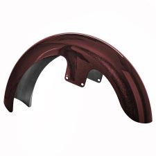 Merlot Sunglo 21 inch Wrapped Front Fender for Harley® Touring motorcycles from HOGWORKZ® front