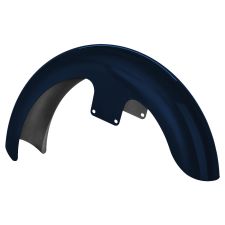 Midnight Blue 21" Wrapped Front Fender for Harley® Touring from hogworkz front viewMidnight Blue 21" Wrapped Front Fender for Harley® Touring from hogworkz rear viewMidnight Blue 21" Wrapped Front Fender for Harley® Touring from hogworkz side viewMidnight