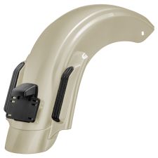 Morocco Gold Pearl Stretched Rear Fender System for Harley® Touring '14-'24