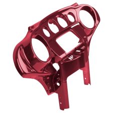 mysterious red sunglo Front Inner Speedometer Cowl Fairing for Harley Touring from HOGWORKZ angle