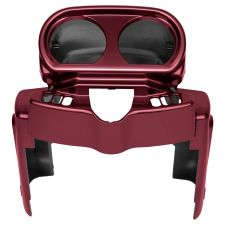 Mysterious Red Sunglo Cluster Covers for Harley® Road Glide from HOGWORKZ®