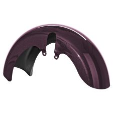 Mystic Purple 18 Wide Fat Tire Front Fender for Harley® Touring motorcycles from HOGWORKZ® front