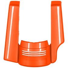 Performance Orange Stretched 2-Into-1 Tri-Bar Fender Extension front