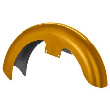 Prospect Gold 19 inch Wrapped Front Fender for Harley® Touring motorcycles from HOGWORKZ® front