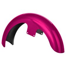 Purple Fire 21 inch Wrapped Front Fender for Harley® Touring motorcycles from HOGWORKZ® front