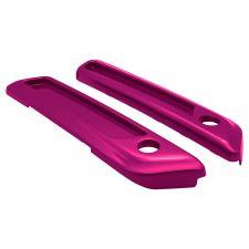Purple Fire Saddlebag Latch Covers for Harley® Touring from HOGWORKZ
