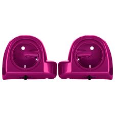 Purple Fire Lower Vented Fairing Speaker Pod Mounts rushmore style for Harley® Touring motorcycles from HOGWORKZ® pair