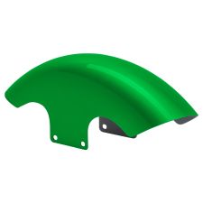 Radioactive Green 19" Chopped Front Fender for Harley® Touring '96-'24
